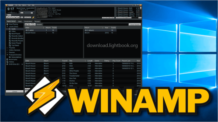 Télécharger Winamp 2025 Audio Player Pour PC et Mobile