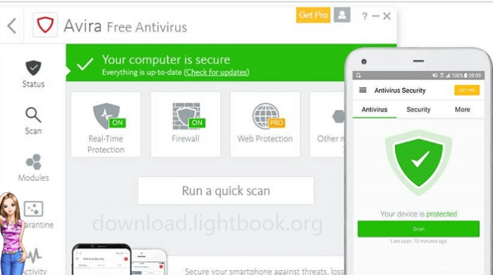 Avira Free Antivirus Télécharger Gratuit 2025 pour Windows