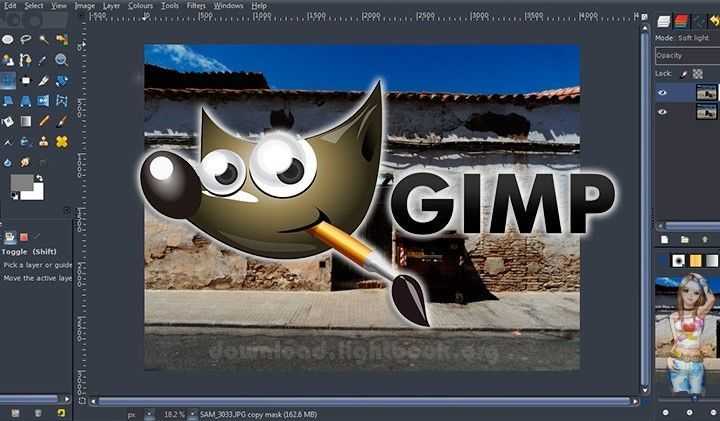 Download GIMP Edit Graphics and Images Latest Free