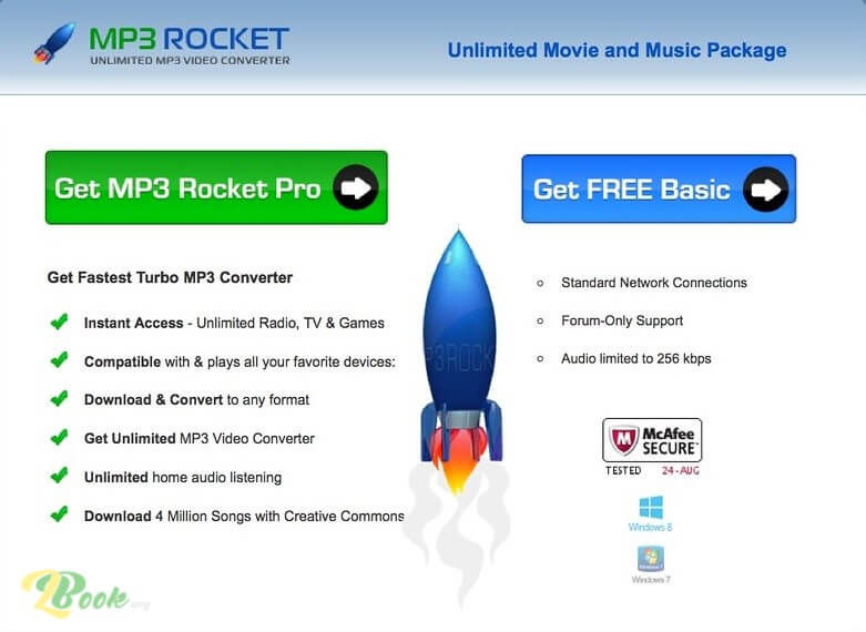 MP3 ROCKET Télécharger Gratuit 2025 - Convertir vidéo/audio