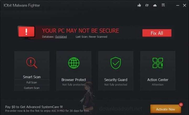 IObit Malware Fighter Descargar Gratis 2025 para Windows