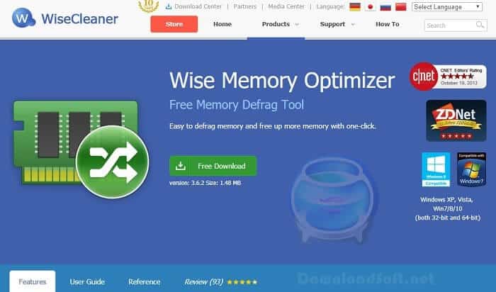 Wise Memory Optimizer Télécharger Gratuit 2025 pour Windows