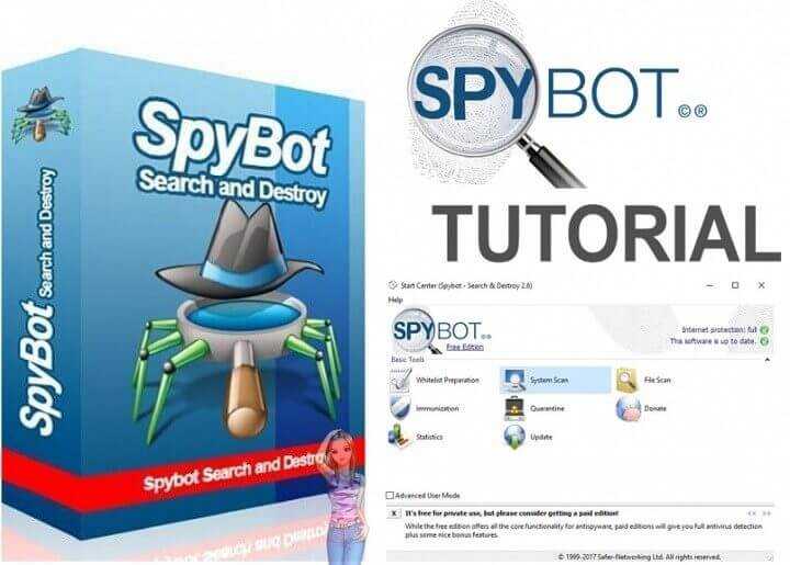 Download SpyBot Search and Destroy Anti-Spyware/Malware