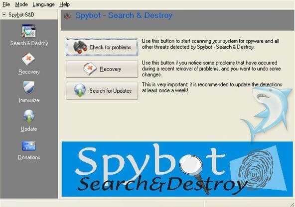 spybot search and destroy 2.6 license key