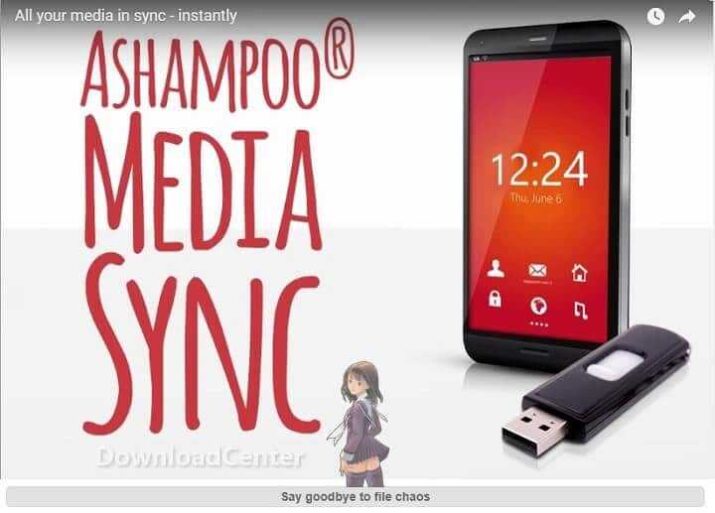 Ashampoo Media Sync Télécharger Gratuit 2025 pour Windows