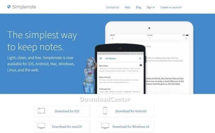 Simplenote Take Notes Download 2025 for PC Windows and Mac