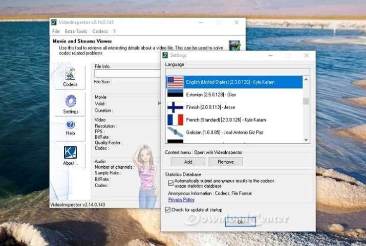 VideoInspector Télécharger Gratuit 2025 pour Windows