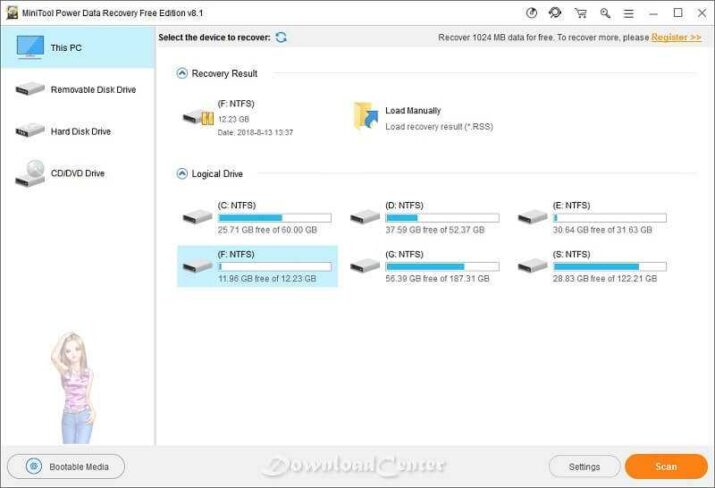 Download MiniTool Power Data Recovery Free for Windows