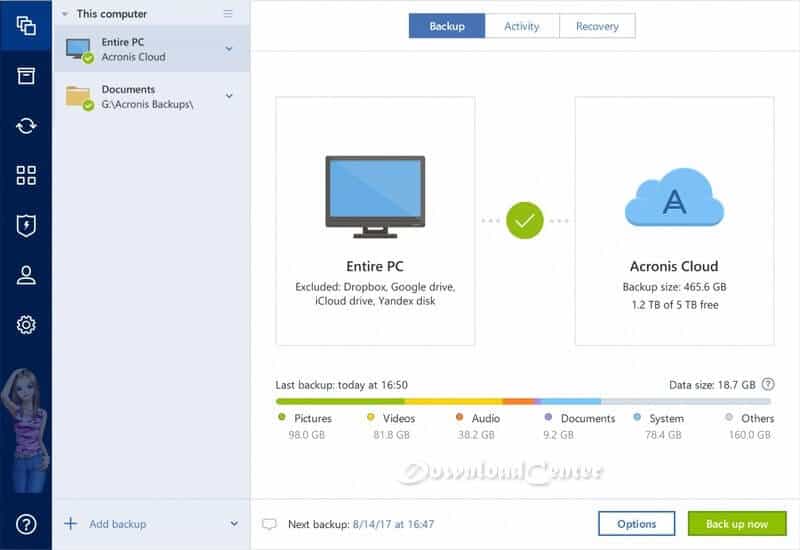 Acronis True Image Télécharger Gratuit 2025 pour Windows