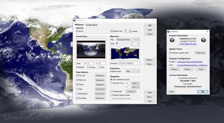 Download EarthView Free Desktop Background & Screensaver