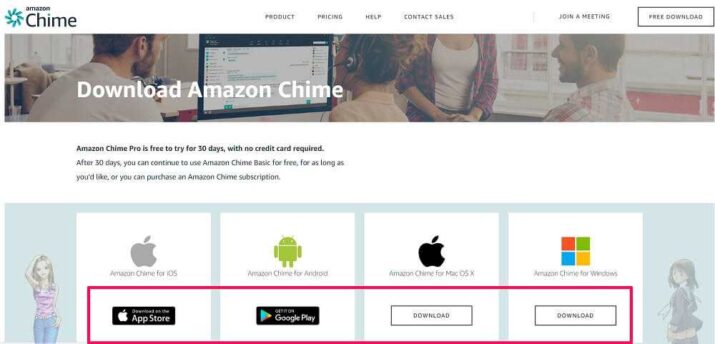 Download Amazon Chime Free Chat and Meet with AWS Security