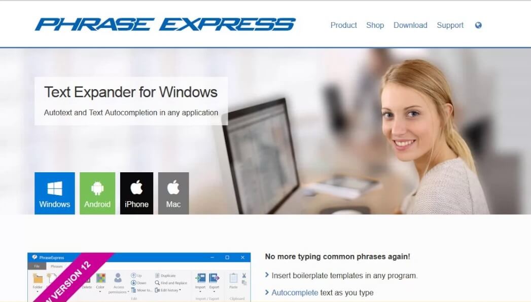 Download PhraseExpress Free for Windows 10/11, Mac and iOS