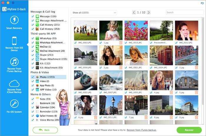 Download iMyFone D-Back iPhone Data Recovery Latest Free