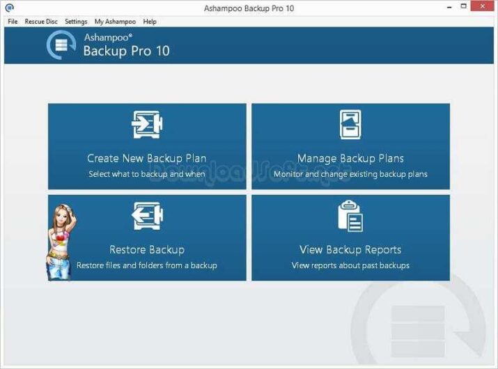 Ashampoo Backup Pro 10 Latest Download for Windows