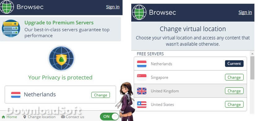 Browsec VPN 3.80.3 free instals
