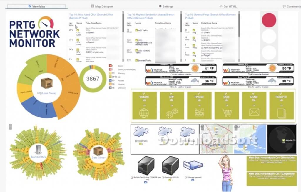 Download PRTG Network Monitor Latest Free Version for PC