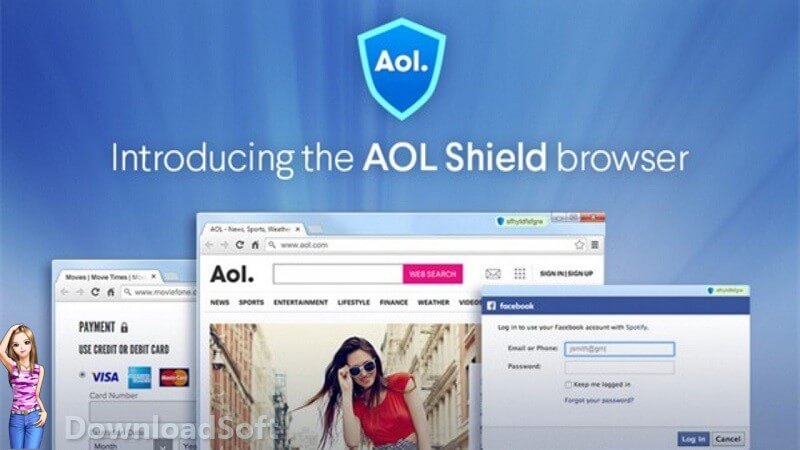 AOL Shield Browser Télécharger 2025 Plus Rapide et Sécurisé