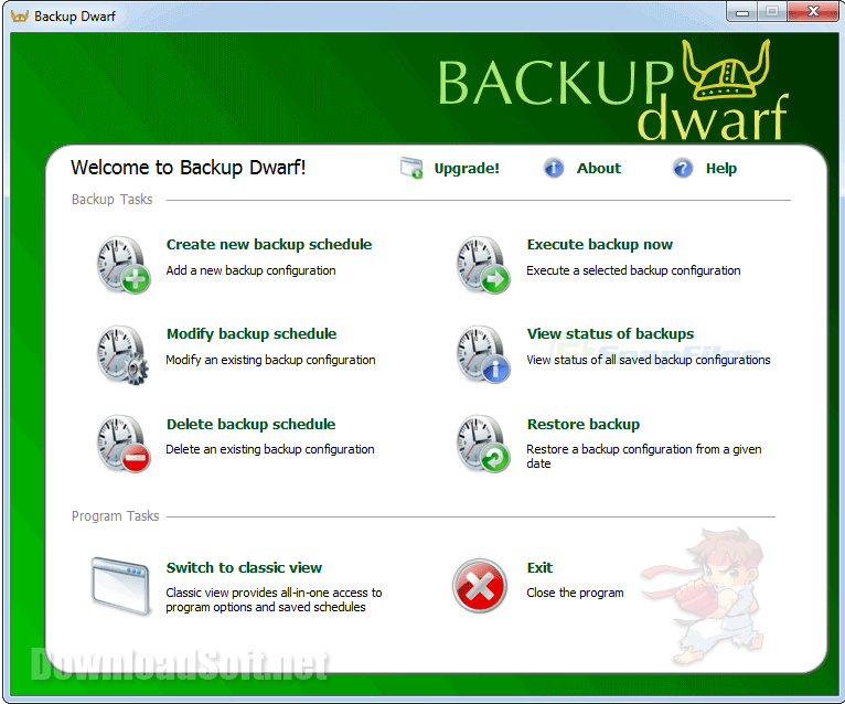 Backup Dwarf Télécharger 2025 pour Windows 10 Gratuit