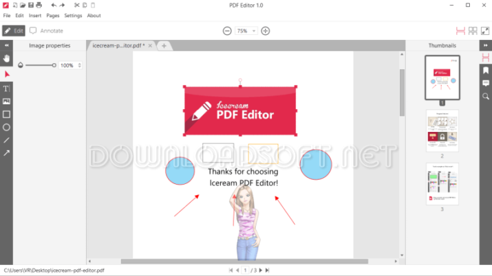 IceCream PDF Editor Descargar Gratis Windows 32/64-bit