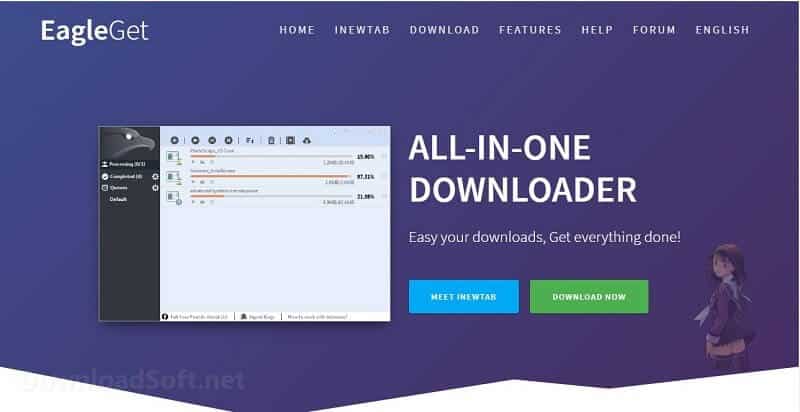 EagleGet Download Manager Free for Windows, Mac and Android