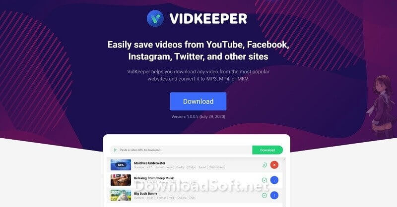 VidKeeper Télécharger Gratuit pour PC Windows 32/64-bit