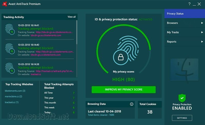 Avast AntiTrack Premium Free Download for Windows and Mac