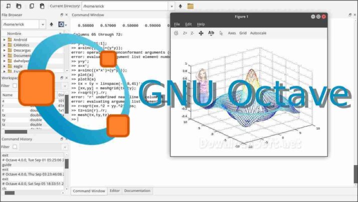 GNU Octave Descargar Gratis para Windows, Mac y Linux