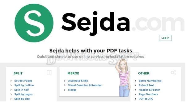 Sejda PDF Desktop Télécharger Gratuit pour Windows et Mac