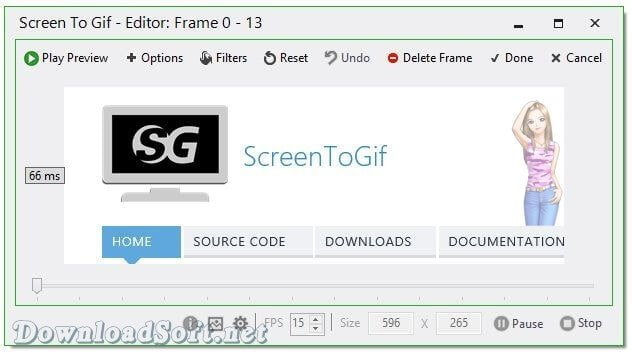 ScreenToGif Télécharger Gratuit 2025 pour Windows 32/64-bit