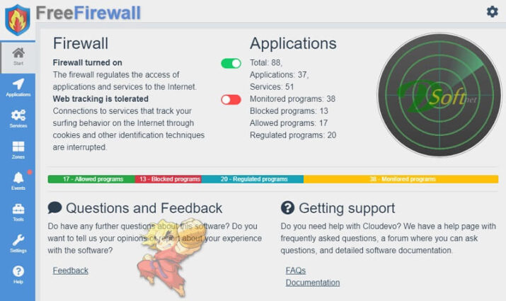 Free Firewall Top Sécurité 2025 pour Windows, Mac et Linux