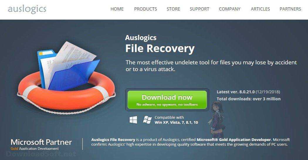 Auslogics Télécharger Gratuit 2025 File Recovery pour PC