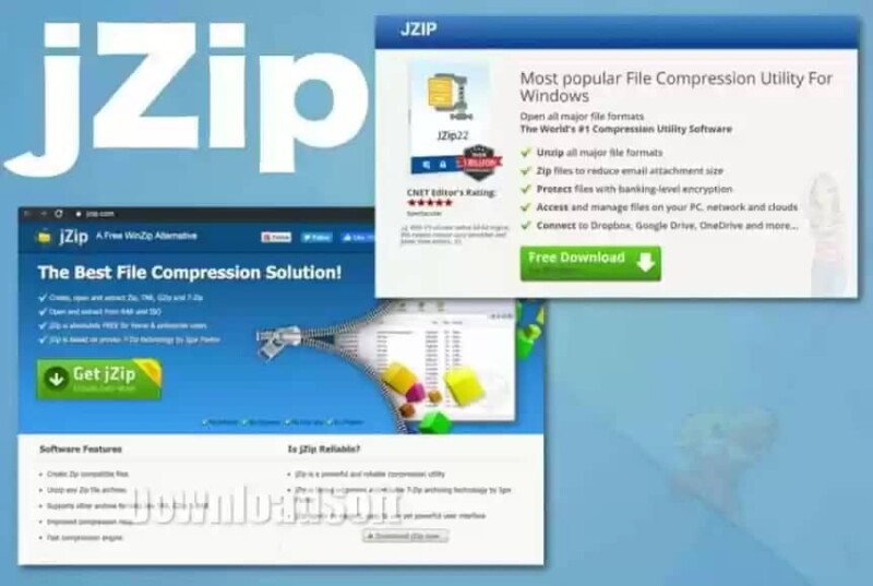 Download JZip Free Latest Version for Windows 32/64-bit