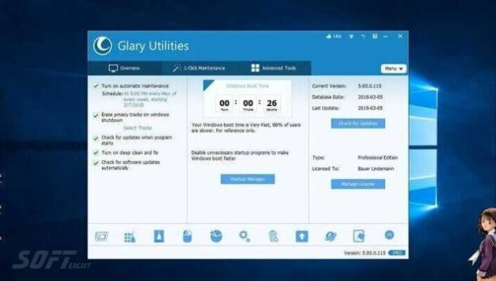 Download Glary Utilities Pro 2025 Maintain Speed Up PC