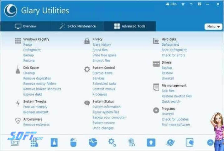 Download Glary Utilities Pro 2025 Maintain Speed Up PC