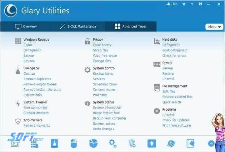 Glary Utilities Pro Télécharger Gratuit 2025 Maintenir PC