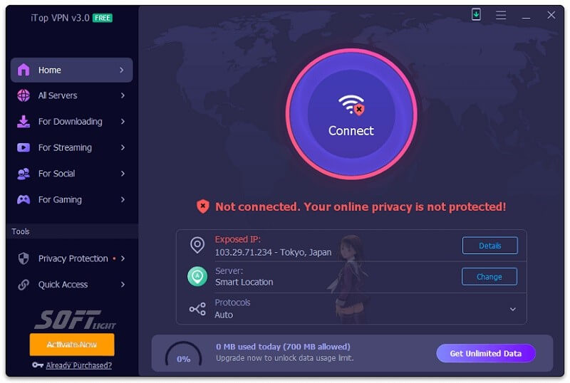 Télécharger iTop VPN Gratuit 2025 pour Windows, Mac et iOS