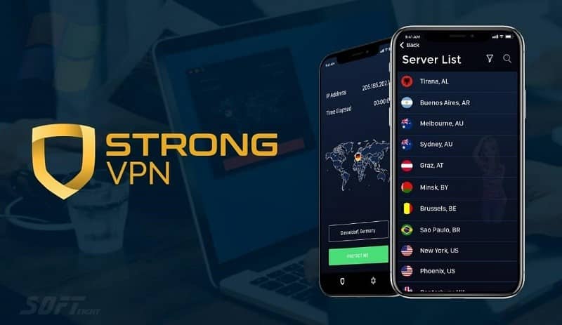 Télécharger StrongVPN Gratuit 2025 Service VPN Sécurisé