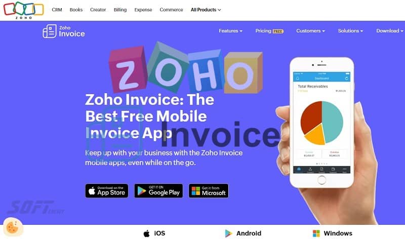 Télécharger Zoho Invoice Gratuit 2025 Facturation Cloud