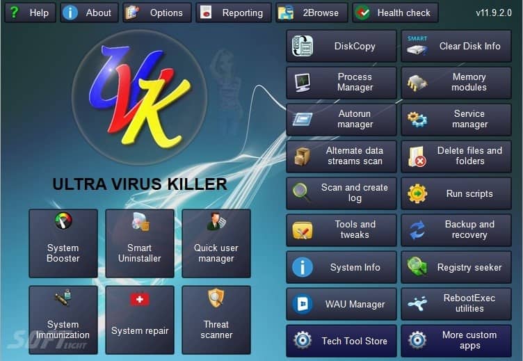 Télécharger UVK Ultra Virus Killer Gratuit 2025 pour Windows