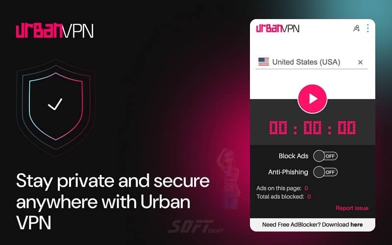 Urban VPN Free Download 2025 for App, Browser and Software